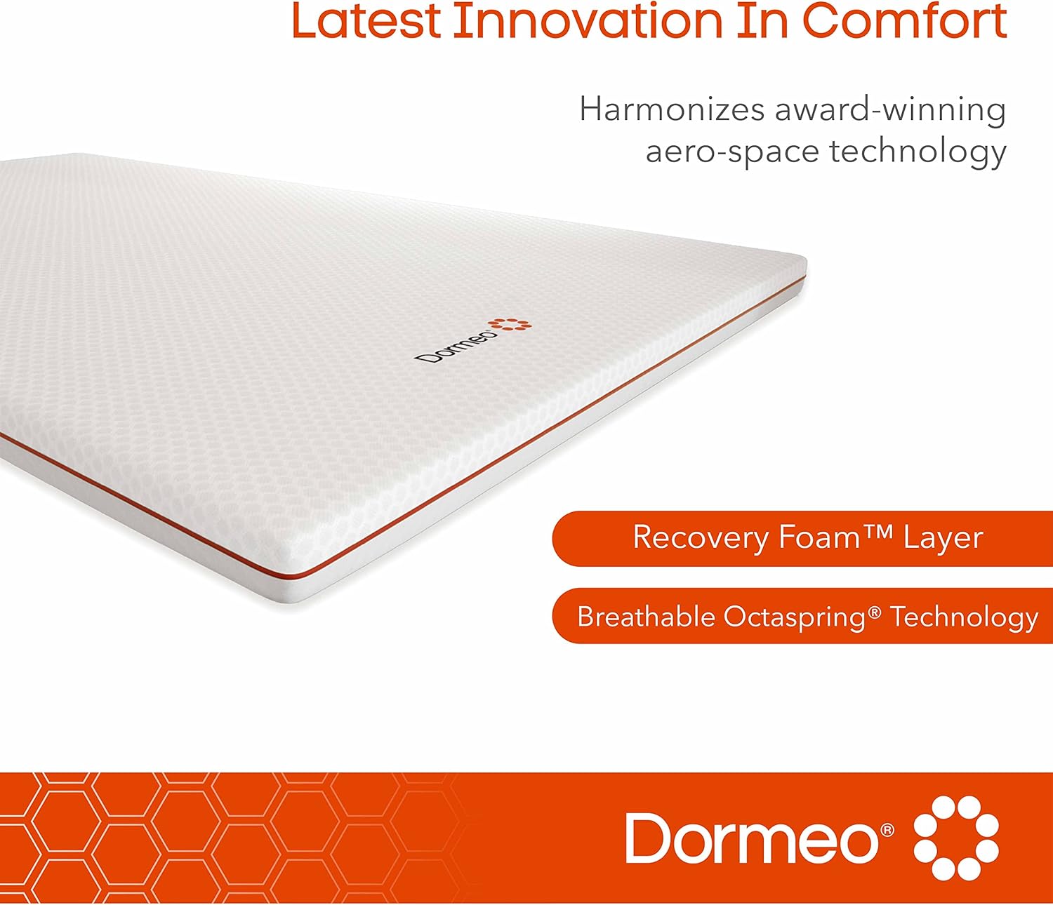 Dormeo Split King Mattress Topper Reliving Split King Octaspring