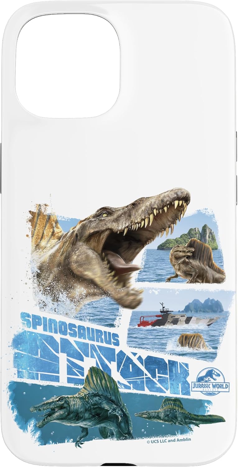 Jurassic World Rebirth Spinosaurus Attack Case for iPhone 12/12 Pro