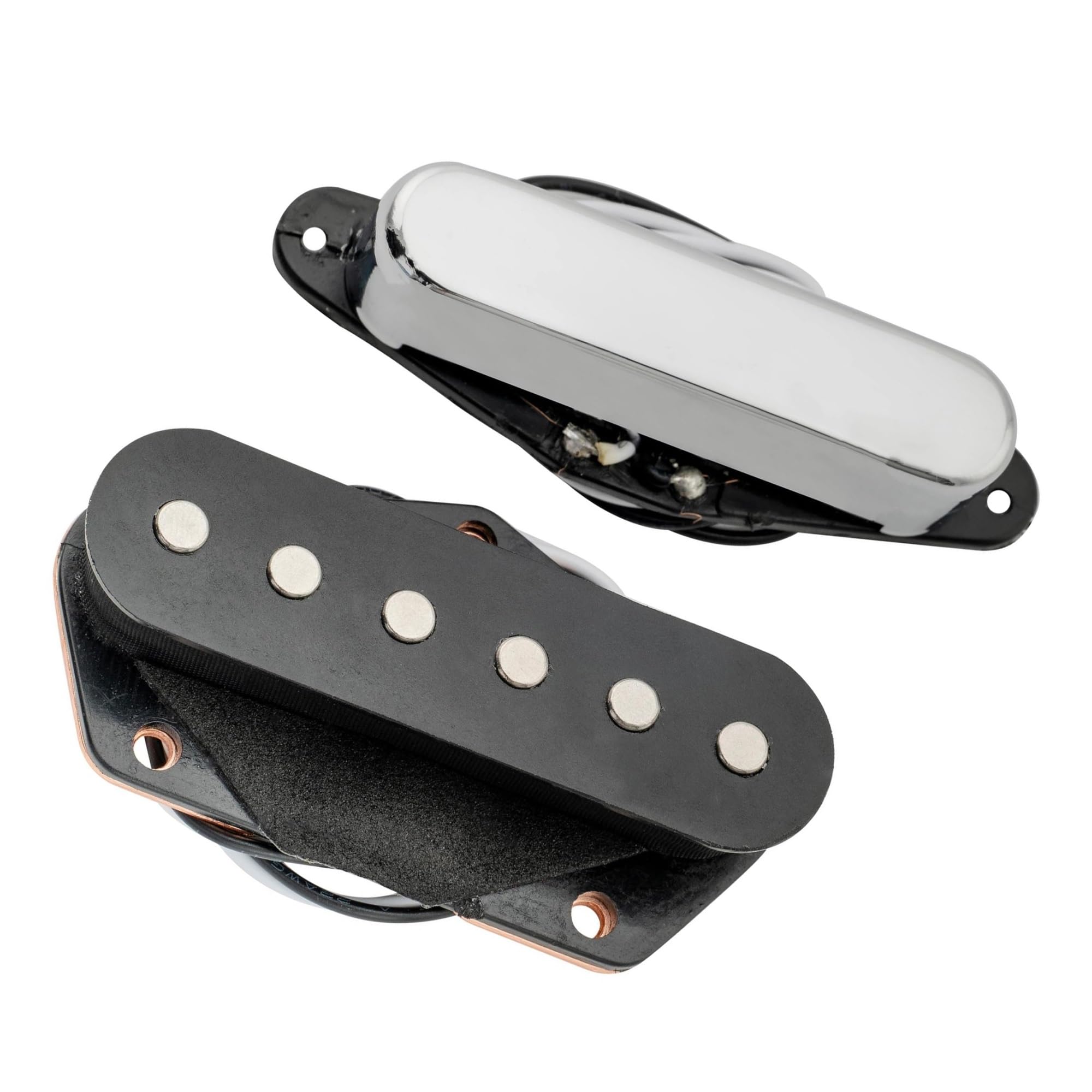 Klassischer Alnico 5 Single Coil Hals Und Steg Tonabnehmer Im Retro Stil Für E Gitarren(1 Pc Neck)