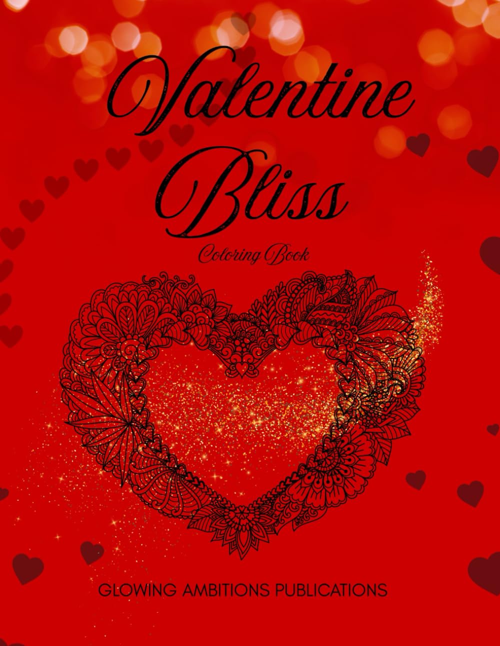 Valentine Bliss-Coloring Book