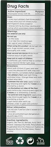 Miniatura 7 de Terramed Just Think Comfort Spray para pies con aceite de árbol de té Tratamiento antifúngico para tiña inguinal, hongos en las uñas y tiña