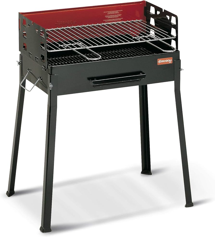 FERRABOLI Famiglia Grill Black Charcoal Grill Charcoal BBQ FERRABOLI Famiglia Grill Black Charcoal Grill Charcoal BBQ