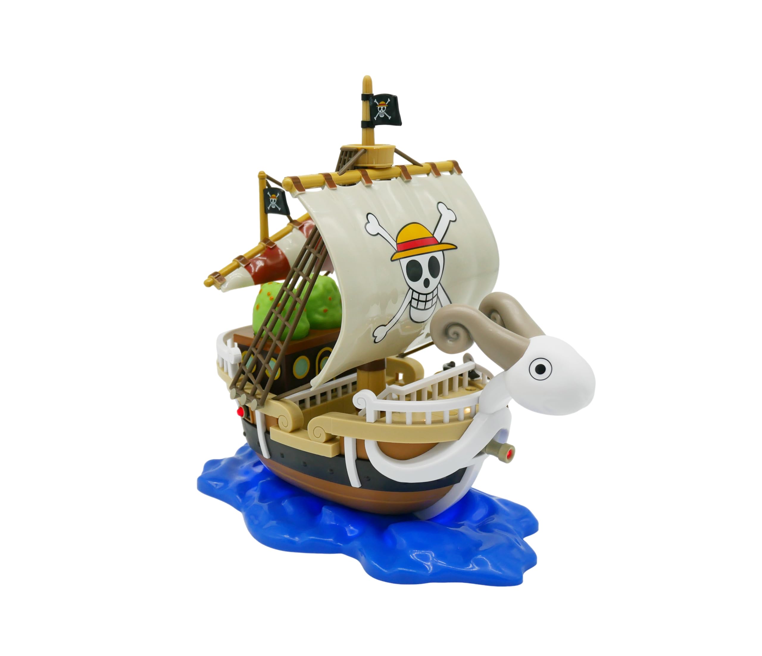 TEKNOFUN One Piece Offizielle Lizenz Le Vogue Merry Lichtwecker für Kinder zum Sammeln