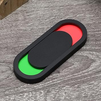 2Pcs Privacy Sign Vacant Occupied Sign Red Green Slider Indicator Self Adhesive Office Door for Home Office Hotles Conference Room