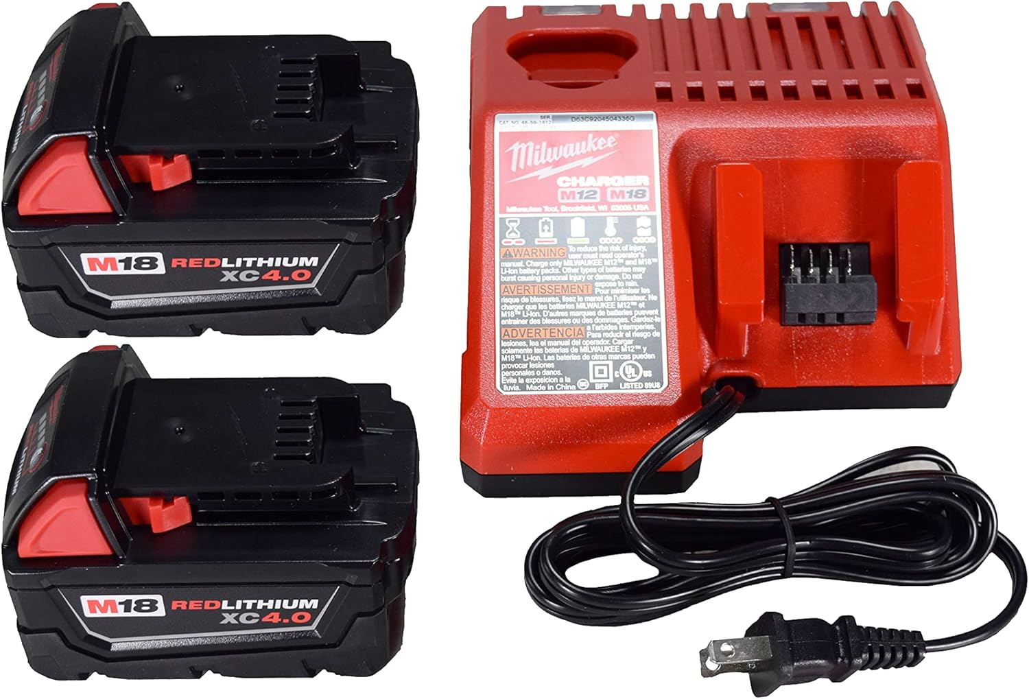 Milwaukee M18 Battery Kit with Charger XC Ah Kuwait Ubuy