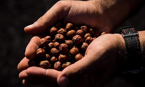 Miniatura 6 de AZNUT Nueces de avellanas crudas, sin cáscara, sin gluten, calidad premium, 100% naturales sin OMG, certificado Kosher, grandes aperitivos, bolsa