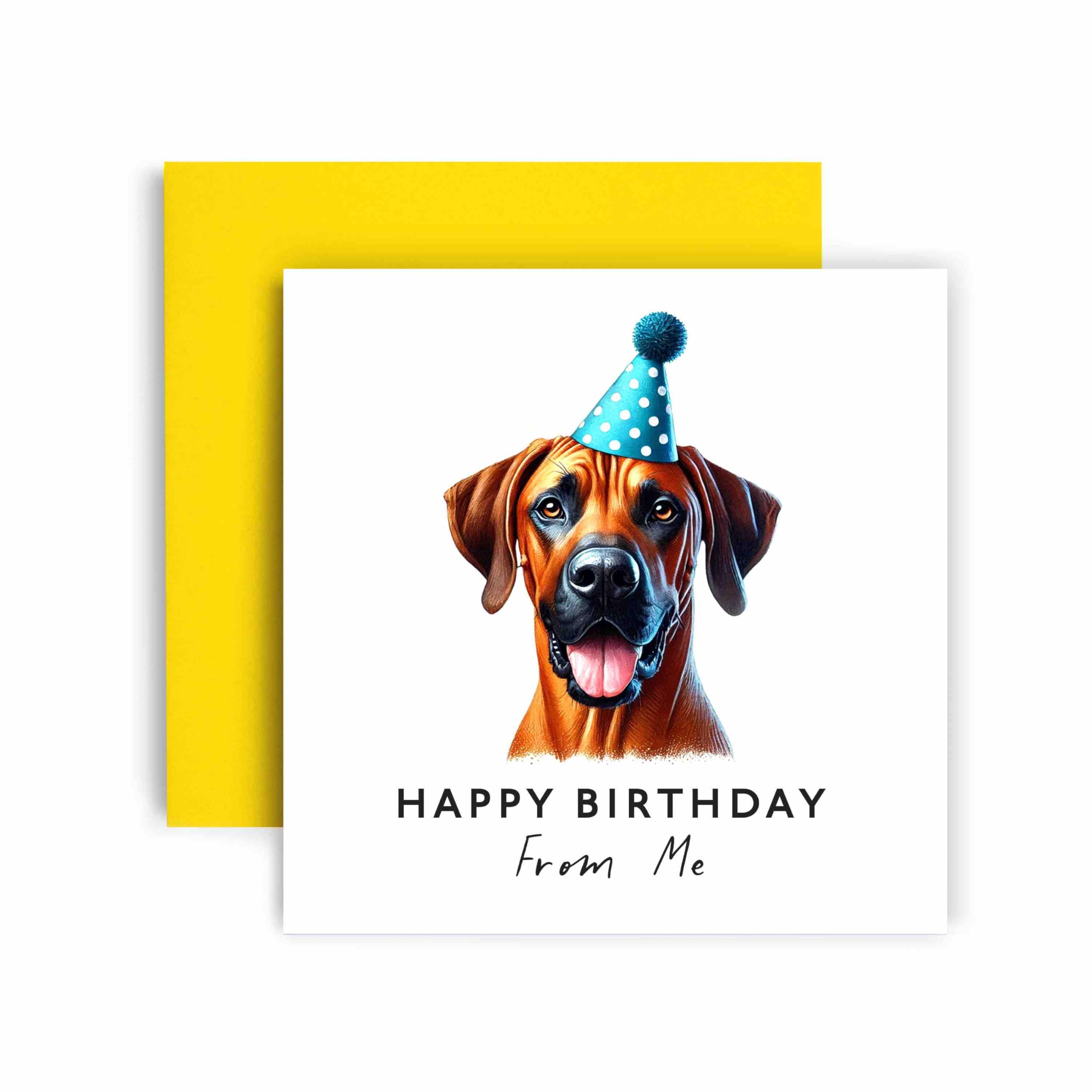 Rhodesian Ridgeback Birthday Happy Birthday Rhodesian Ridgeback