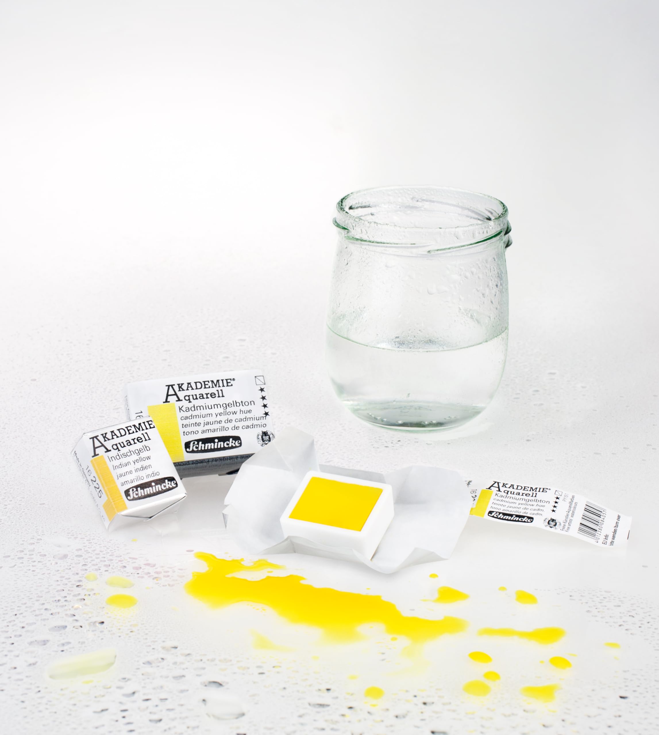 Schmincke Akademie Aquarell Yarım Tablet Sulu Boya 333 Carmine