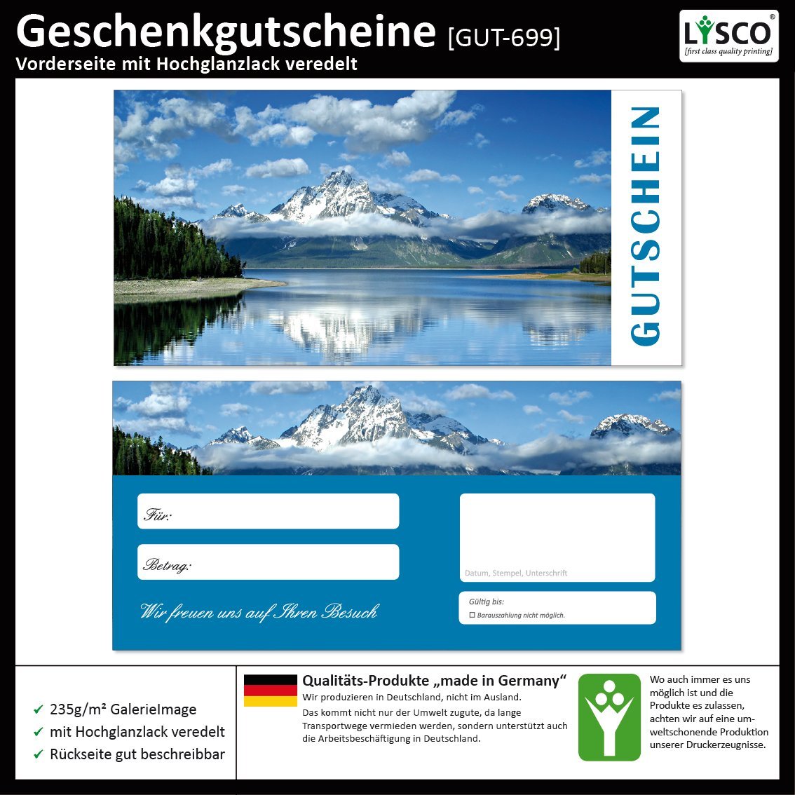 200 Stück Geschenkgutscheine (Urlaub-699) Gutscheine Gutscheinkarten für Bereiche wie Reisen, Urlaub und Wellness