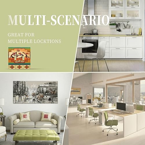 Miniatura 6 de Kokopelli Azteca del suroeste nativo americano africano étnico de 2 bandas, doble interruptor de interruptor de pared, arte natival, eléctrico,