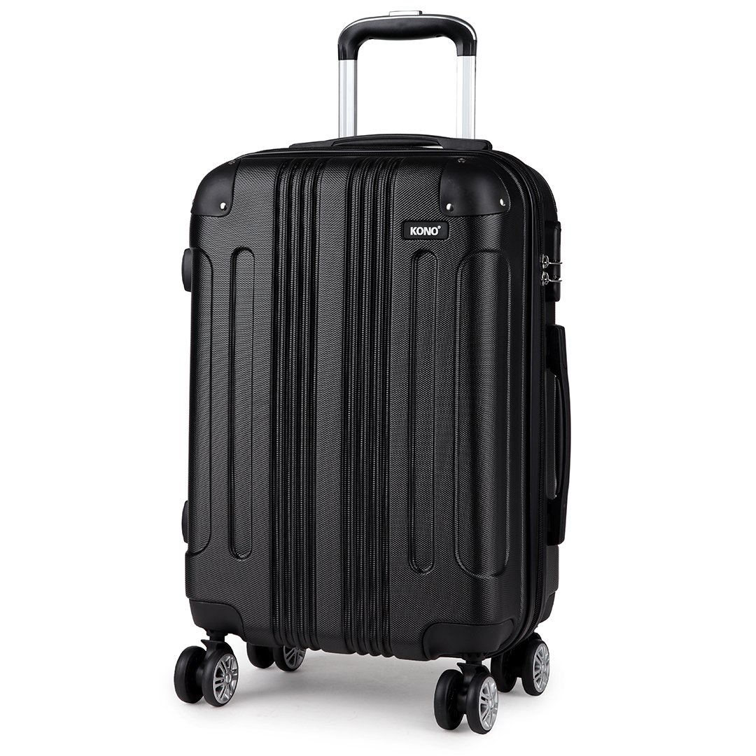 Kono Twarda obudowa bagaż lekki ABS 4 kółka spinner podróż służbowa walizka na kółkach (71 cm)