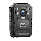 1296P HD Police Body Camera,64G Memory,CammPro I826 Premium Portable Body Camera,Waterproof Body-Worn Camera,Night Vision,GPS for Law Enforcement Recorder,Security Guards,Personal Use1