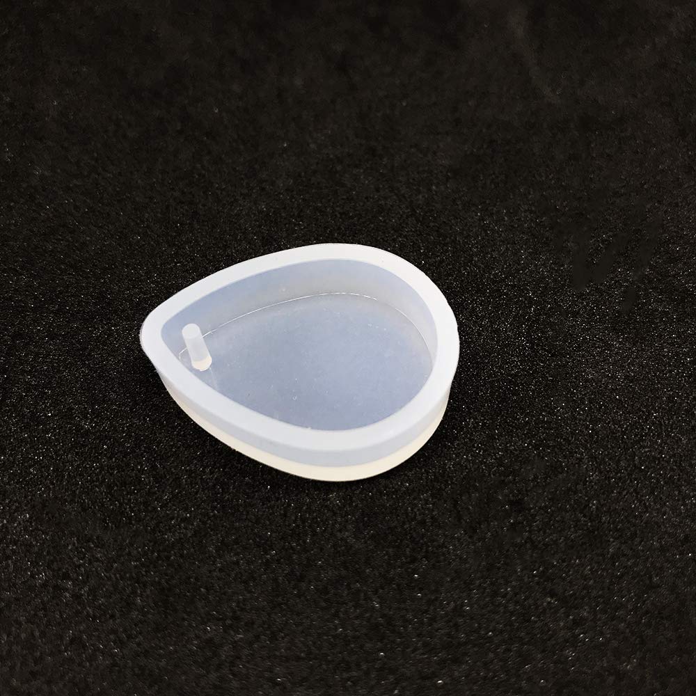 Daimay Jewelry Casting Molds Silicone Pendant Mold Resin Molds with Hanging Hole Jewelry Making DIY Craft Tools - 10 Packs – 5 Styles