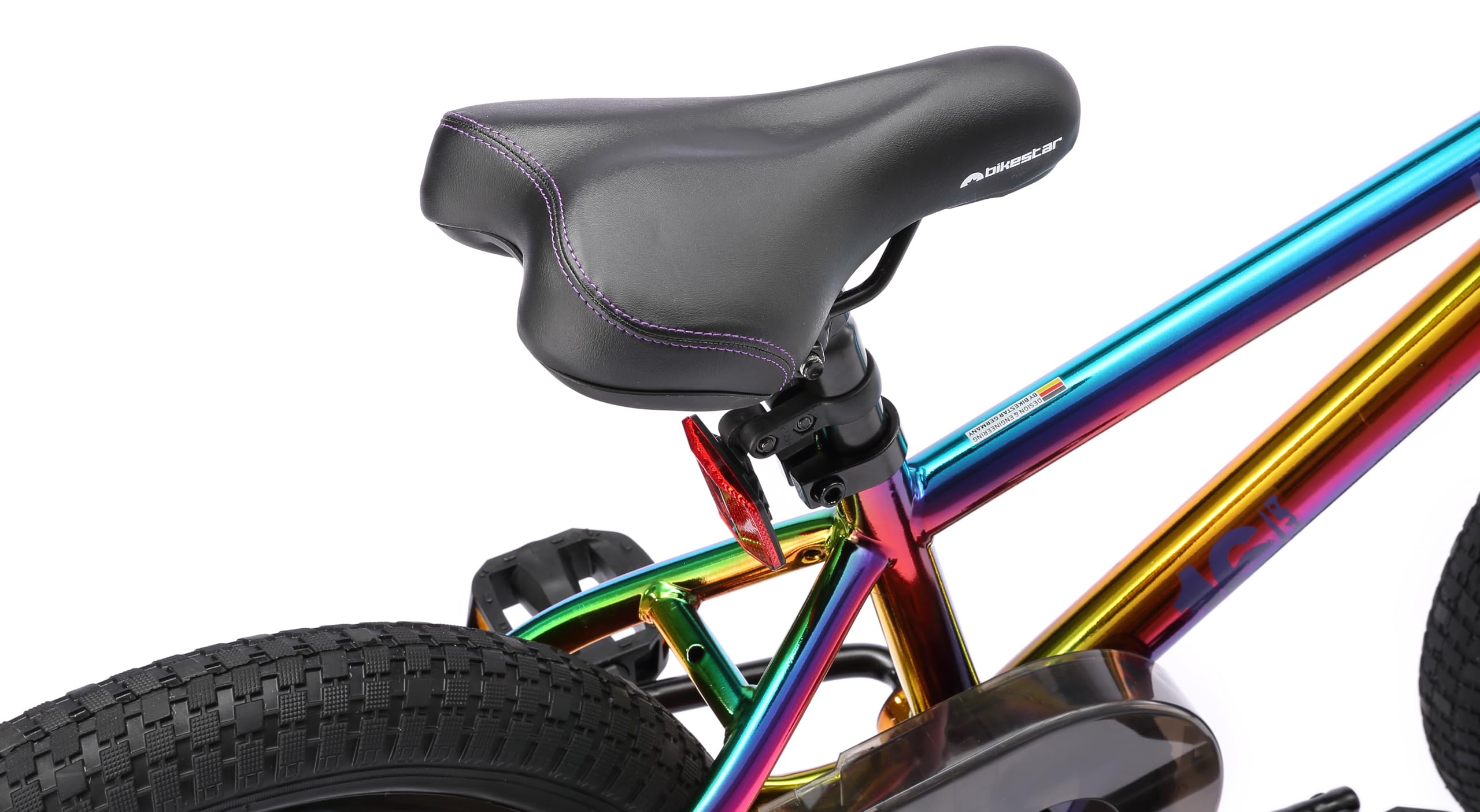 BIKESTAR Vélo Enfant pour Garcons et Filles de 4-5 Ans | Bicyclette Enfant 16 Pouces BMX avec Freins