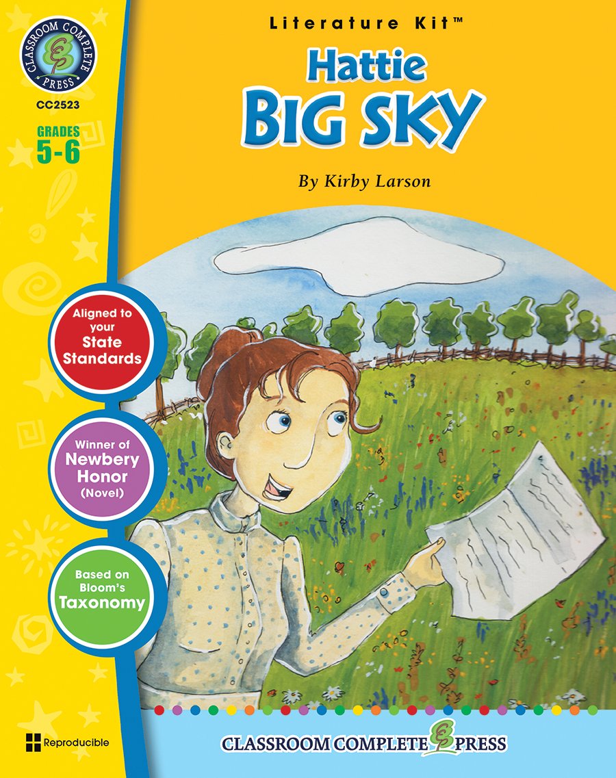 Buy Hattie Big Sky - Novel Study Guide Gr. 5-6 - Classroom Complete Press — BookShops.in