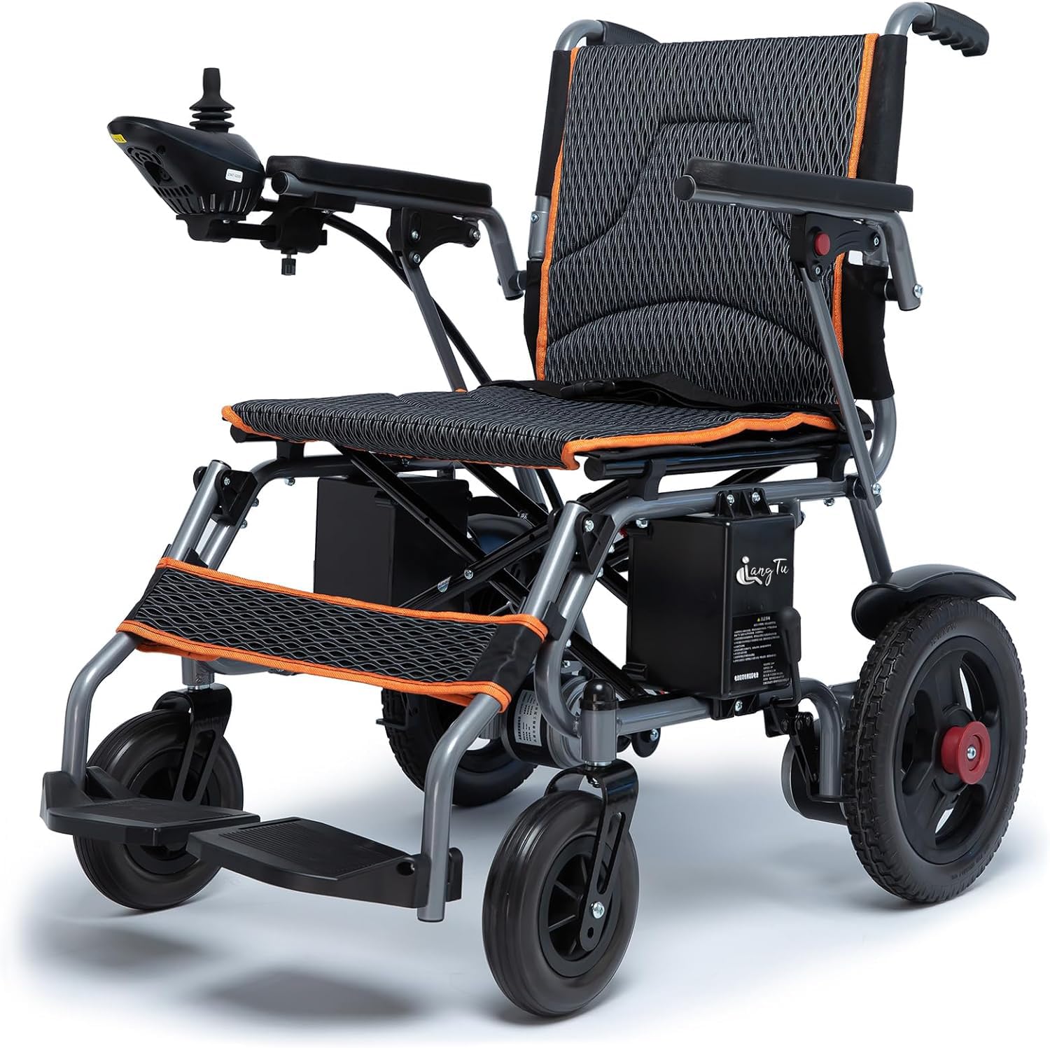 Amazon.co.jp: LangTu 電動車椅子 折り畳み 軽量車いす22kg 歩行補助