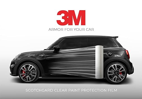 Miniatura 2 de VViViD 3M - Película protectora de vinilo transparente para pintura, rollo de 6 x 120 pulgadas con espátula amarilla