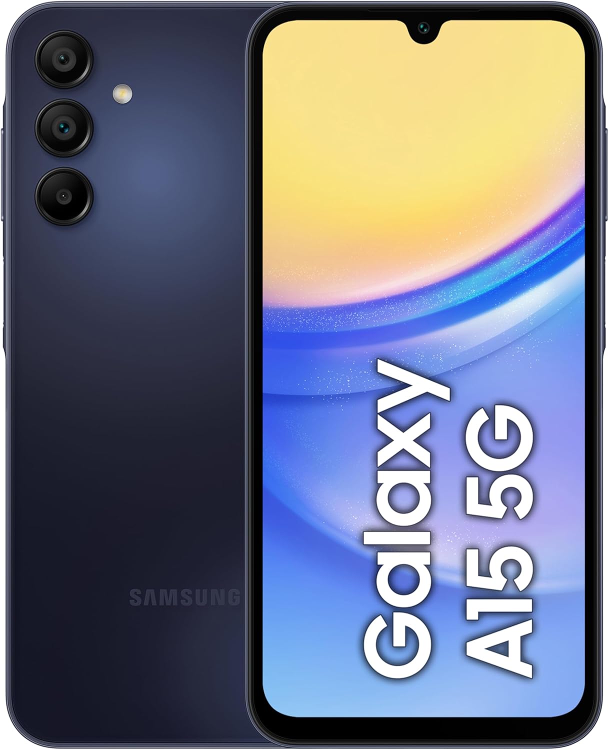Samsung Galaxy A15 5G Factory Unlocked Android Smartphone, Fast Charging, 128GB, Black, 3 Year Manufacturer Extended Warranty (UK Version)