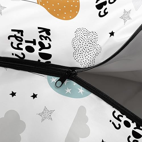 Miniatura 5 de Saco de dormir para niños y niñas, globo aerostático, ligero, cálido, portátil, para interiores y exteriores, impermeable, resistente al frío, saco