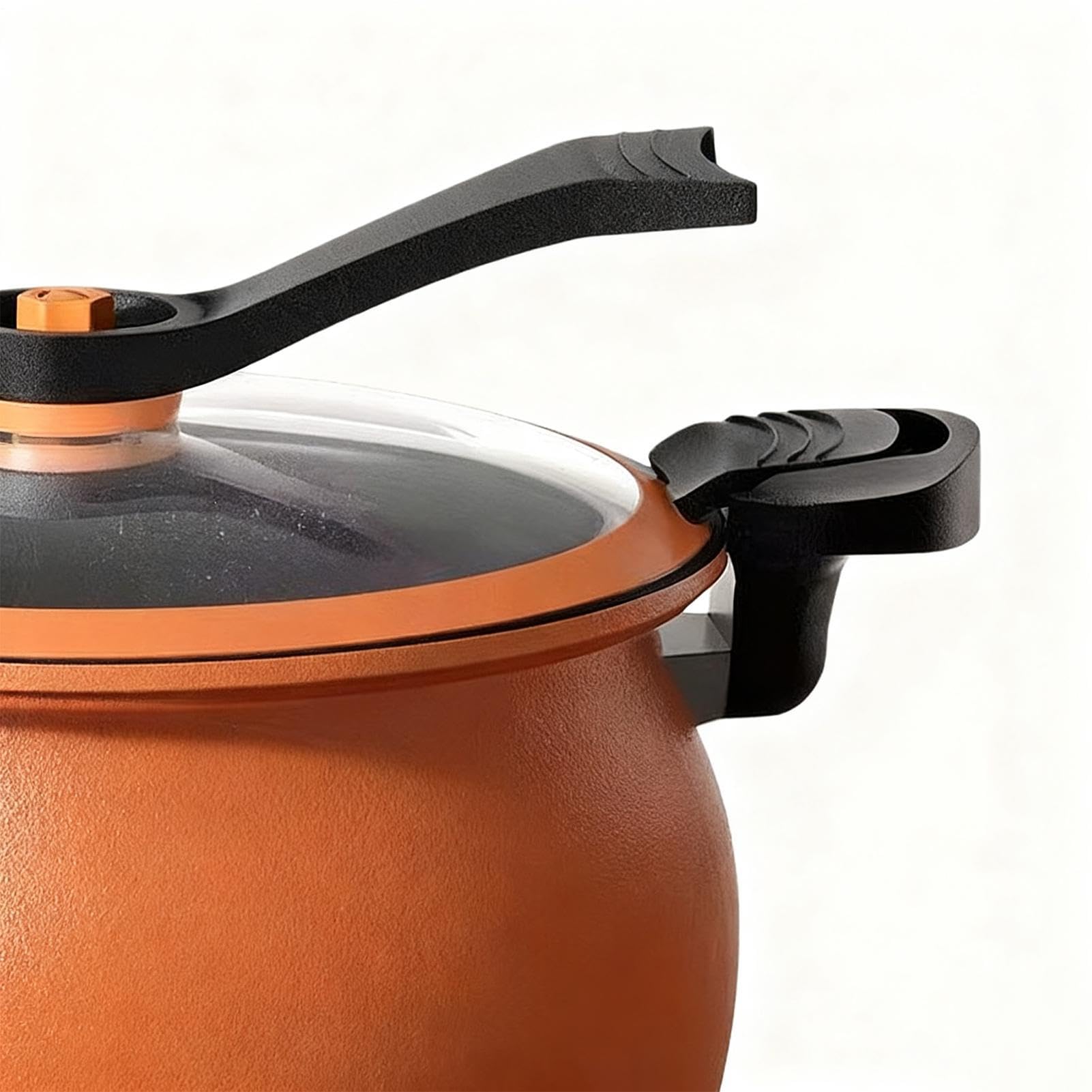 Olla A Presión Accesorio Multifuncional De Cocina Con Recubrimiento | Olla Express De Hierro Fundido para Conservas Cocina al Vapor Arroz Legumbres Hogar Halloween C