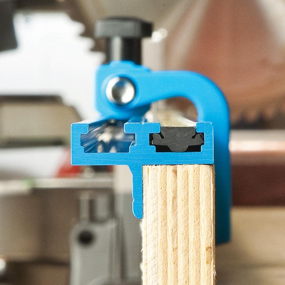 Rockler Double T-Track Fence Cap – Universal T Tracks Woodworking - 36” Long Extruded Aluminum Fence Cap - Aluminum Extrusion Easy to Mount any 3/4