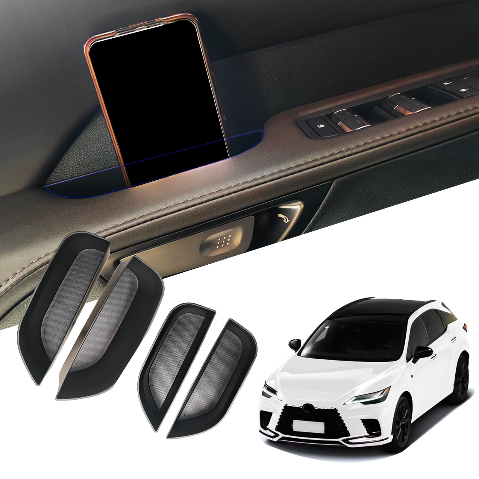 Amazon.com: 4 Door Handle Pocket Organizer for Lexus RX 2023 2024