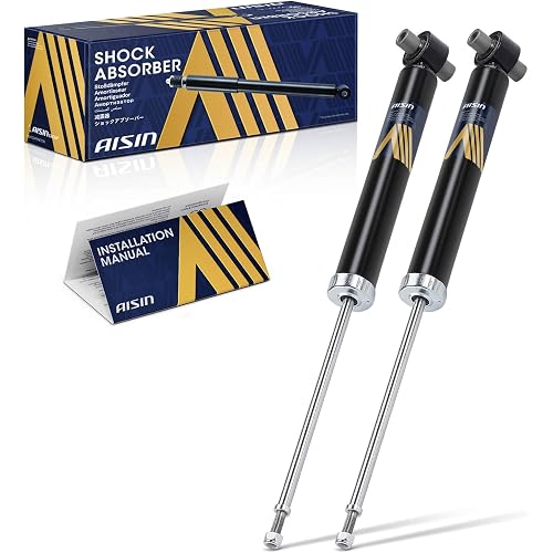 AISIN AFTERMARKET SABGM-00198 Set of 2 Rear Suspension Shock Absorber - Compatible with Chevrolet Equinox 2018-2023, GMC Terrain 2018-2023, Buick Envision 2016-2020