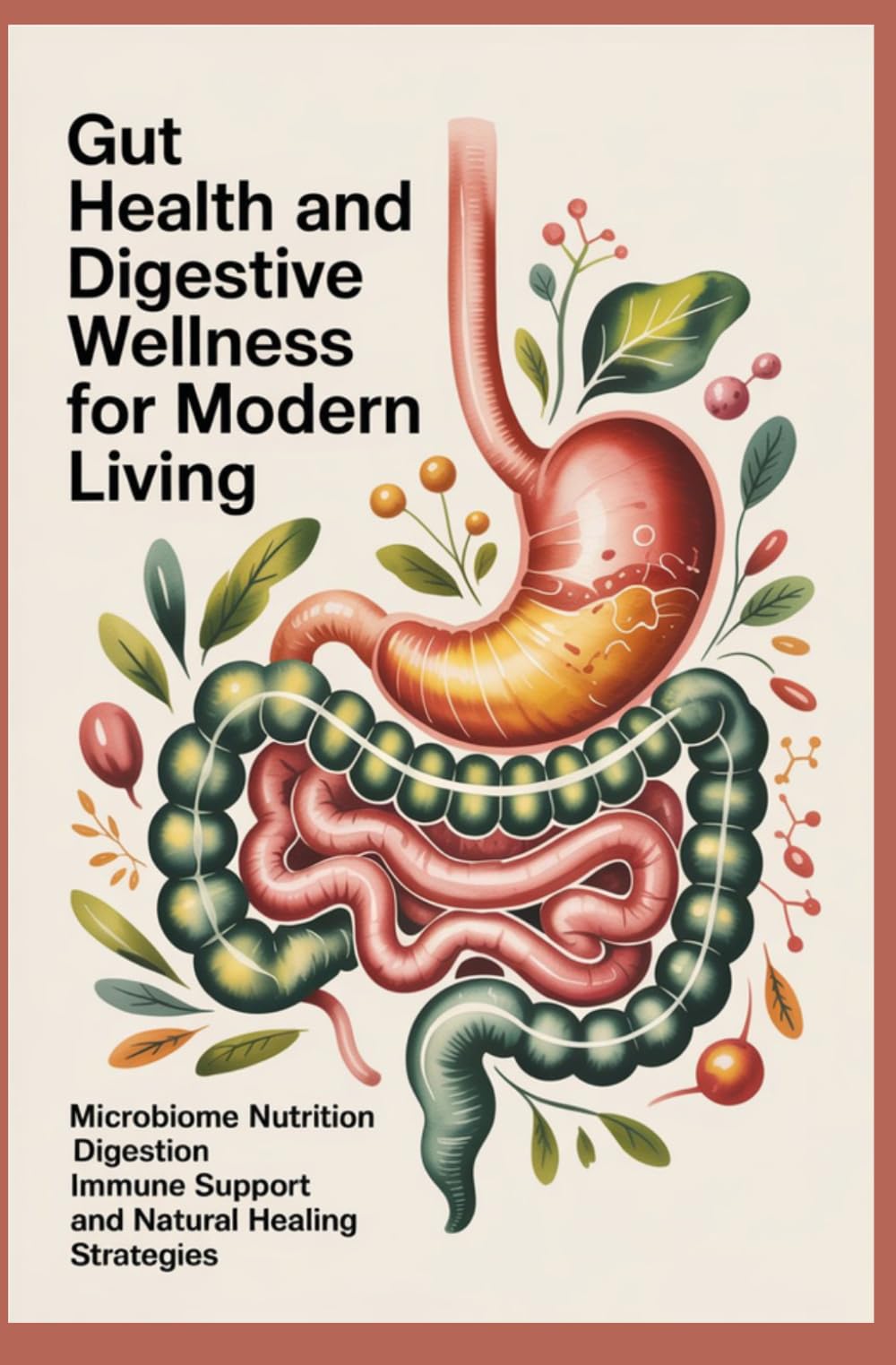 GUT HEALTH AND DIGESTIVE WELLNESS FOR MODERN LIVING: Microbiome Nutrition Digestion Immune Support and Natural Healing Strategies