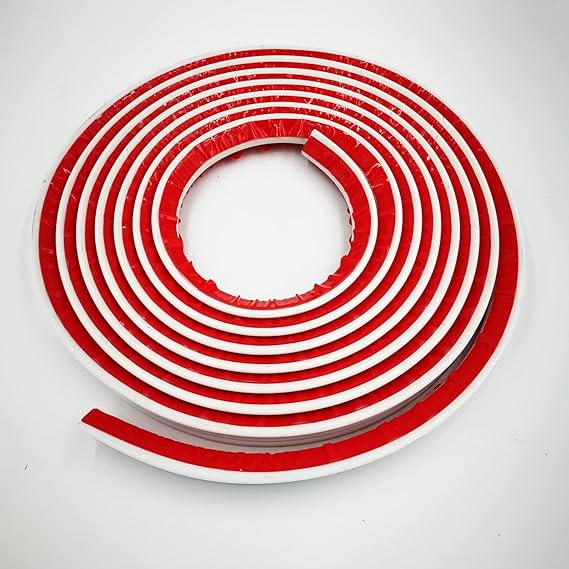 GELINTONG PVC Quadrant Trim Caulk Strip,4.9Meters Moulding Trim Self