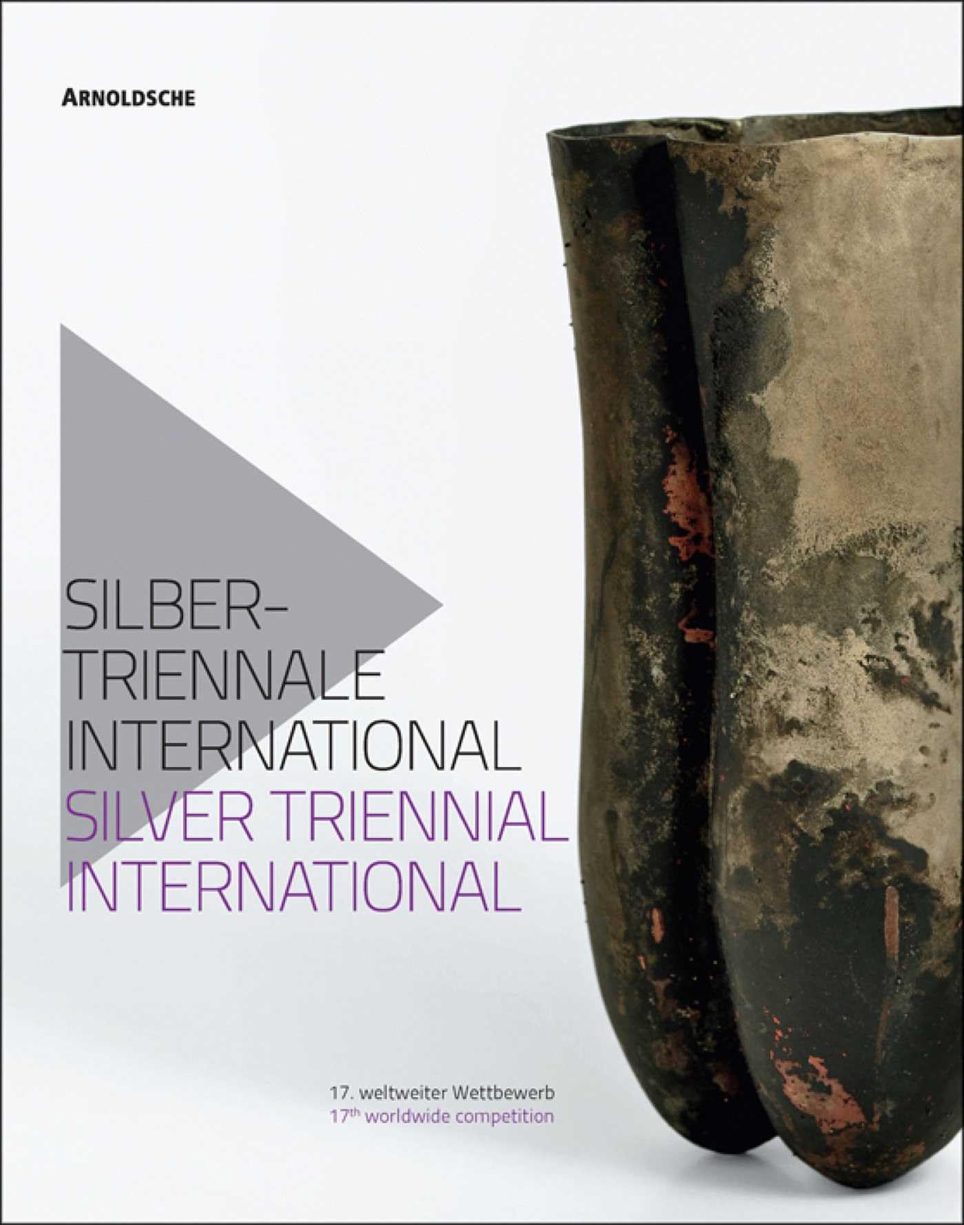 Silver Triennial International catalogue exposition bilingue design argent