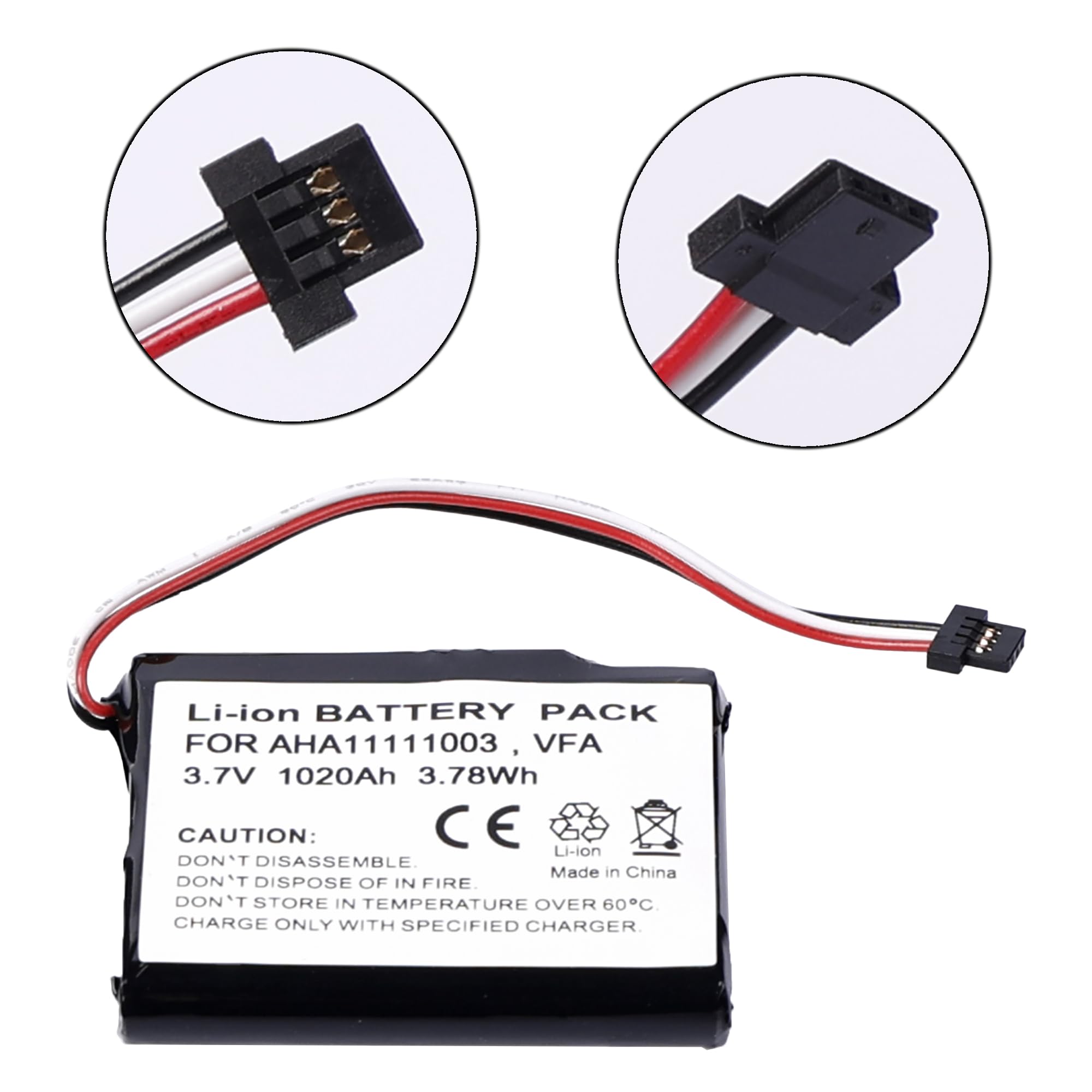 Batterie GPS TomTom 1020mAh Compatible Go 500, Start 60, Via 1605 – Fuworance Haute Qualité