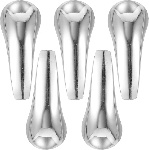 DOITOOL 5 piezas de manija de palanca de metal de repuesto para grifo de ducha de agua caliente y fría para baño, bañera, grifo de lavabo, grifo de disponible en Yaxa Mexico