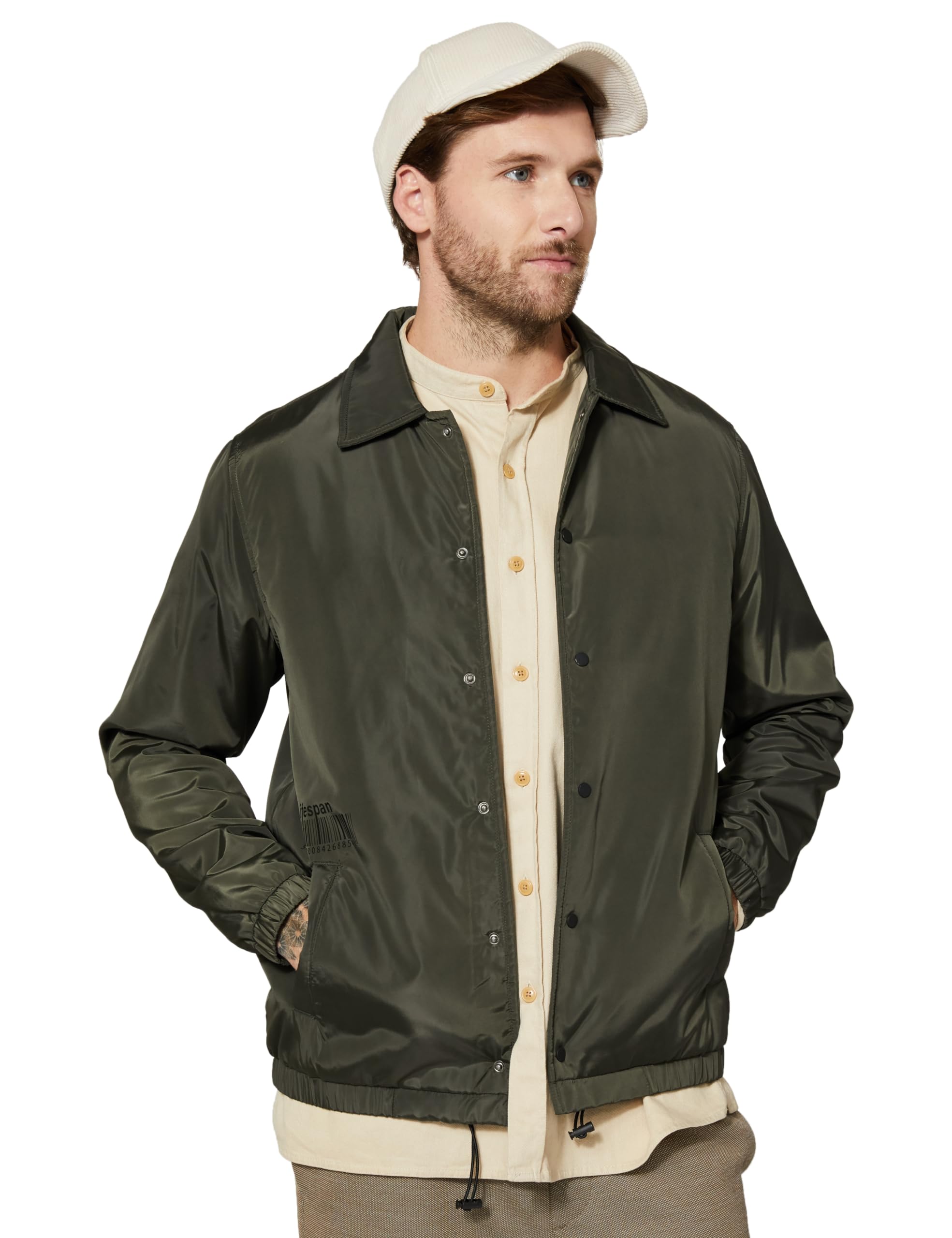 amazon brand - symbol Men's 100% Polyester Regular Jacket-picture-18