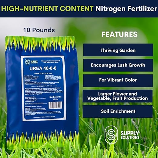 Supply Solutions Urea 46-0-0 Fertilizante Nitrogenado 10 lb miniatura 2