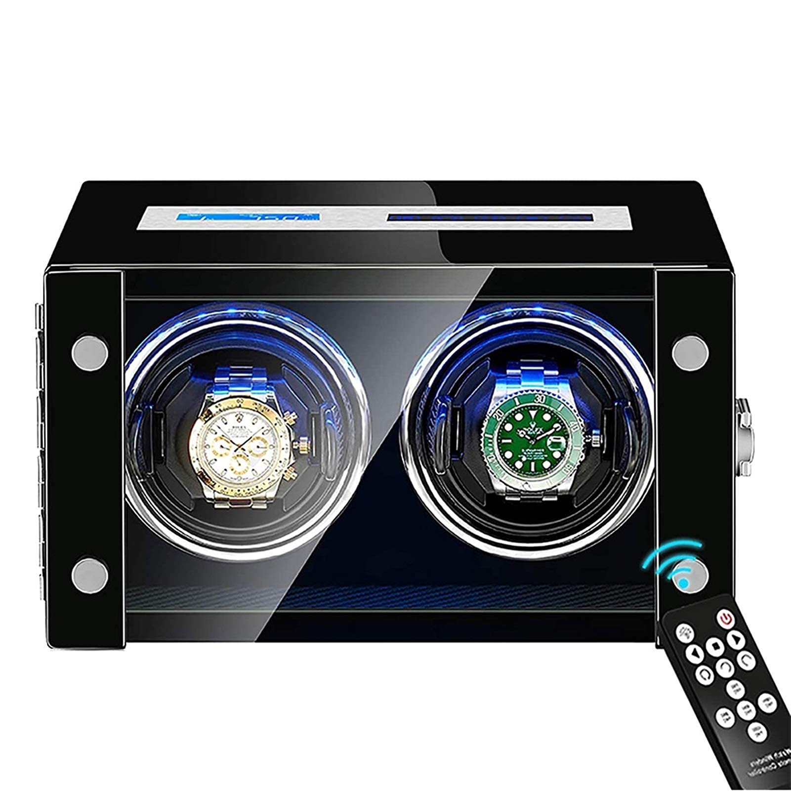 Relojes automáticos siempre listos con pantalla LCD táctil e iluminación LED 8