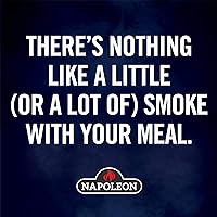 Vista 5 de Napoleon Genuine Leather Gloves - Gray, Heat Safe, Perfect for Grilling, Camp Fire, Fireplaces, Long Length