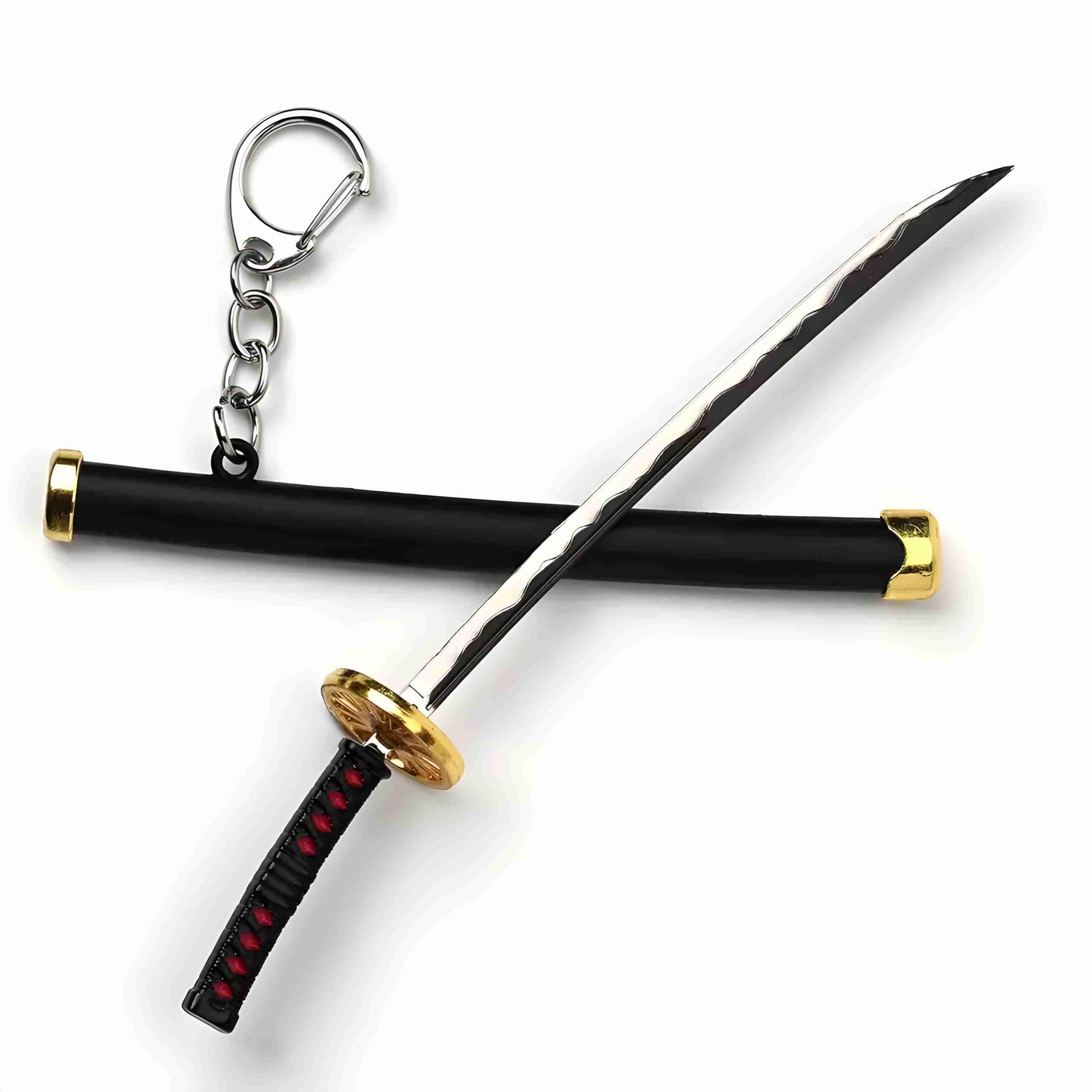 Gift Baba Demon Slayer Kata Na with Scabbard Collectable Anime Toy Bike Keychain (Tanjiro Kamado Black) (B0DCZ9KG1M) Amazon Price History, Amazon Price Tracker