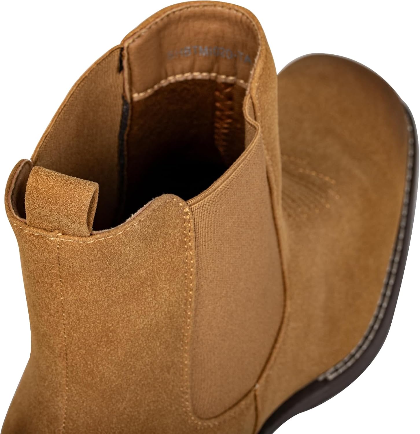 J's.o.l.e Western Cowboy Boots for Men Square Toe Stylish Ankle Chelsea Boots - Image 5