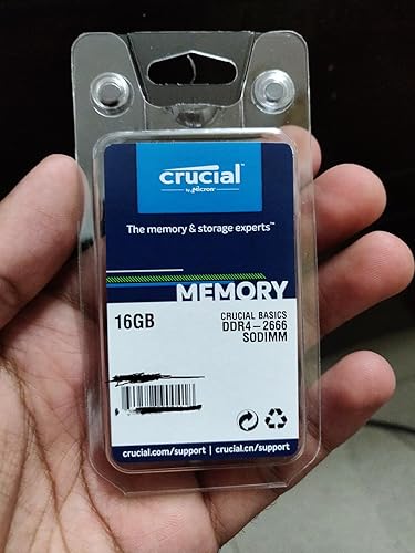Crucial CT16G4SFD8266 16GB Single DDR4 SODIMM 260-Pin RAM