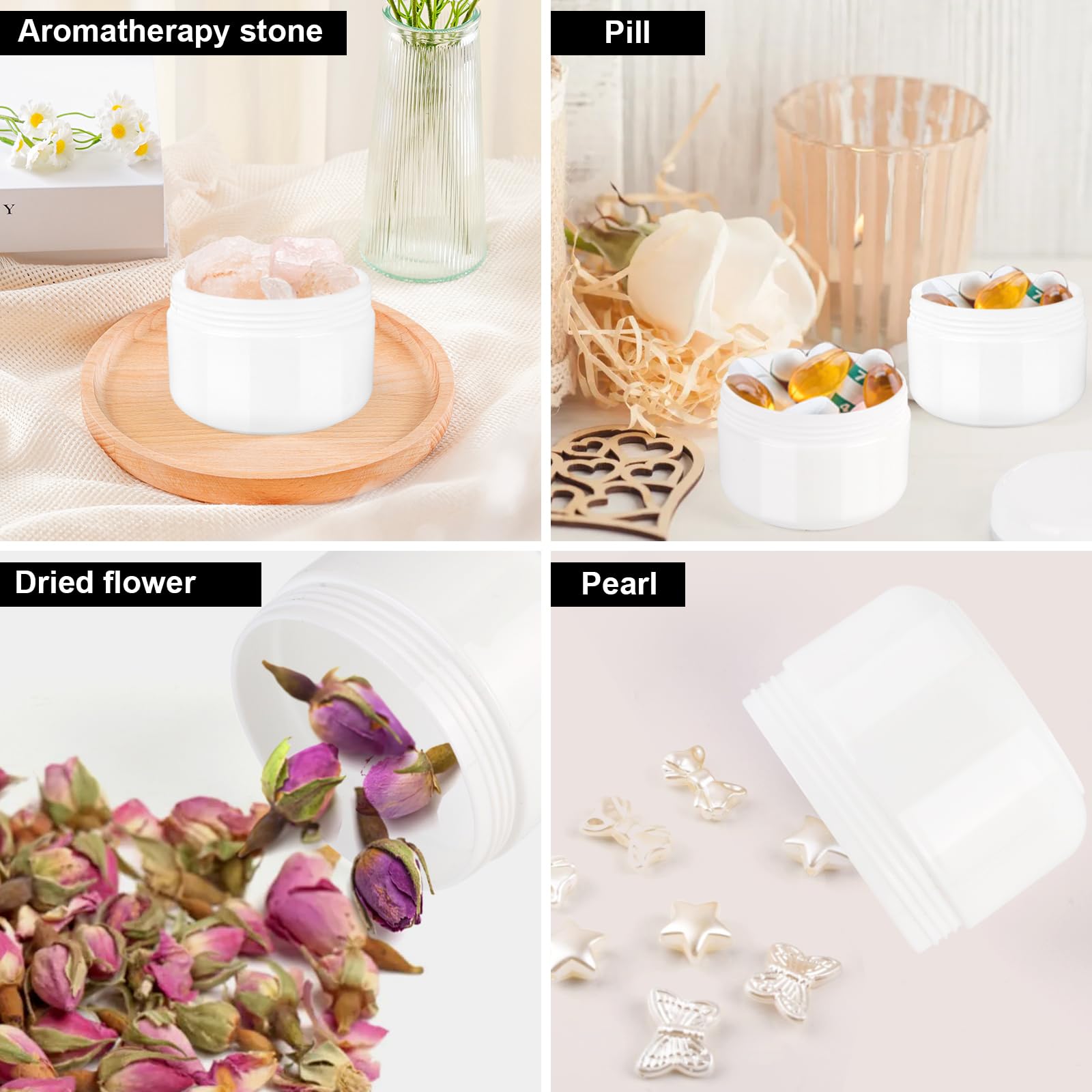 Luxe Cosmetica Potjes - 30 ml 50 ml - Lege Potjes - Crème Potjes Leeg