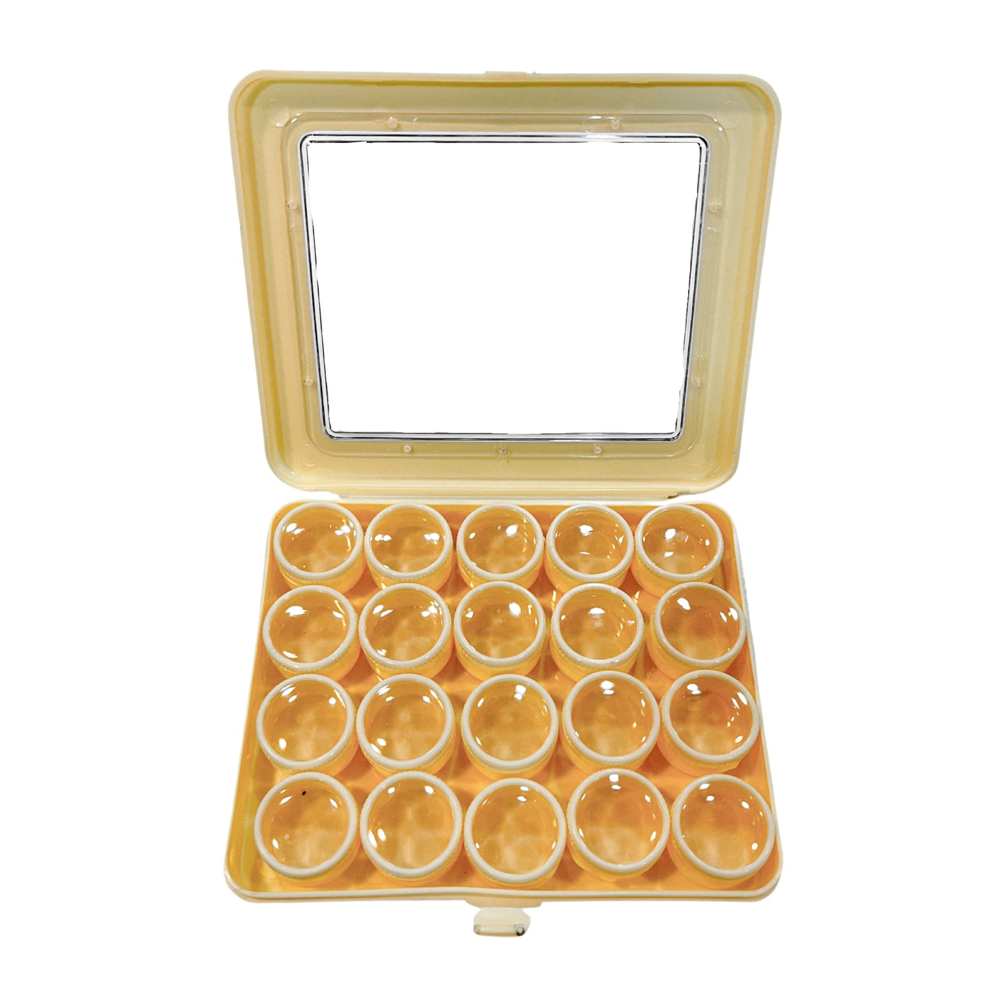 Johnson Tools Multi Utility 20 Removable Round Small Containers or Storage Box Organizer with Glass (B0B54VKGN3) Amazon Price History, Amazon Price Tracker