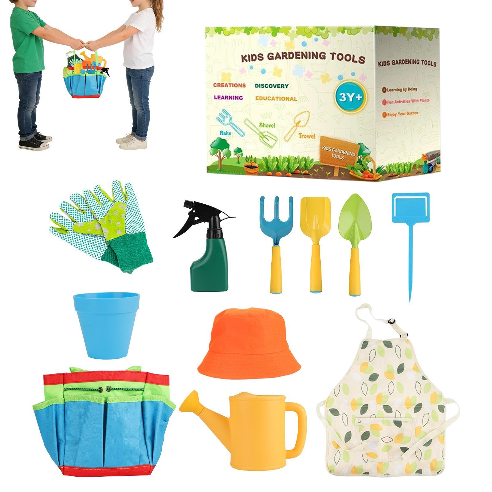 Outils de Jardinage pour Pelle À Planter, Râteau D'Extérieur Et Jouet