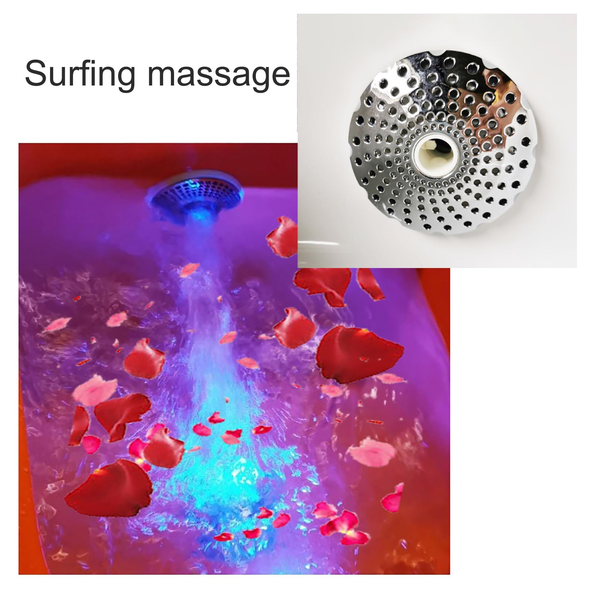 Fußbad mit Massagefunktion aus Acryl, Fußsprudelbad, Pediküre-Schüssel, mit Fußkissen aus schwarzem PU, Fußbadwanne, Pediküre-Waschbecken für das Fußbad zu Hause zum Waschen im Pediküre-Stuhl im Salon