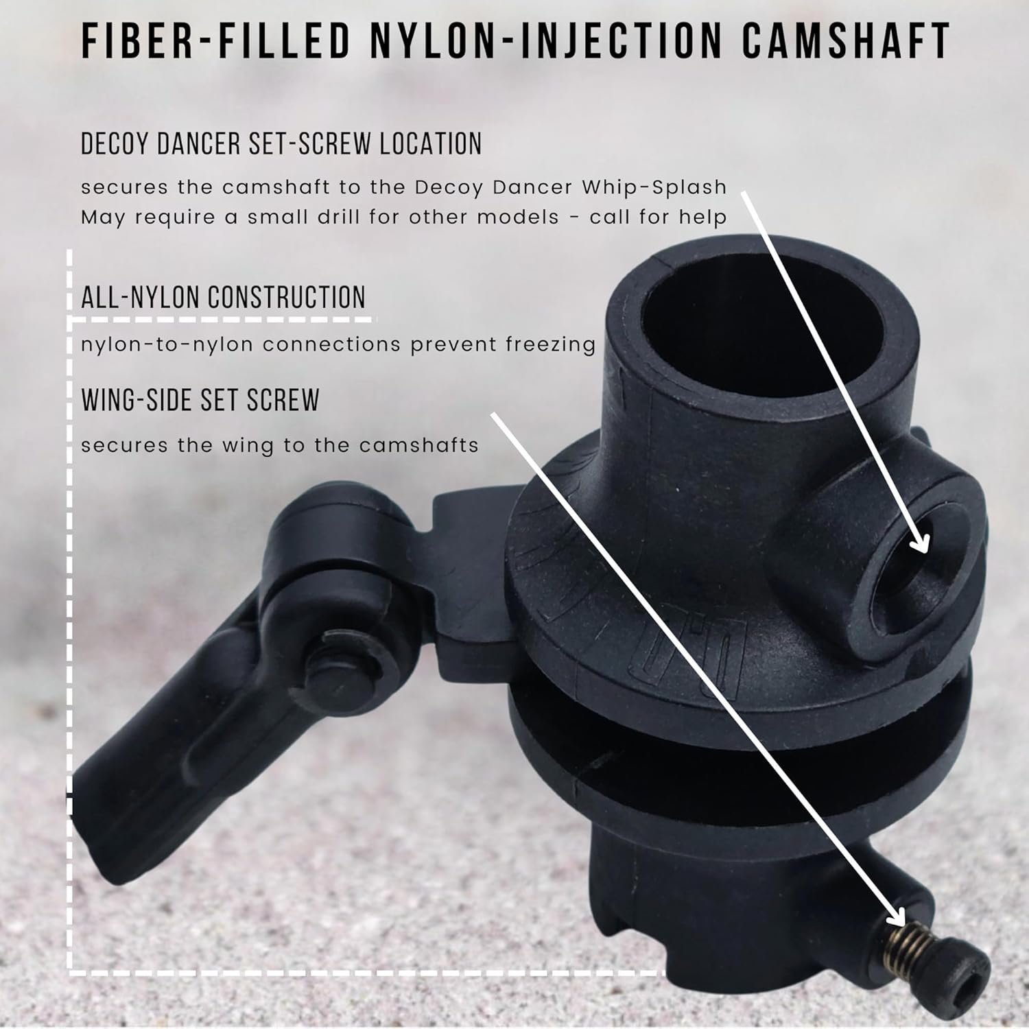 The Animator V2 Decoy Conversion Kit for Dancer Pull String Decoys