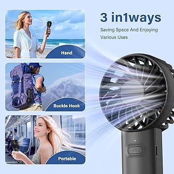 Amazon.com: Portable Fan Handheld Personal Fan: Birthday