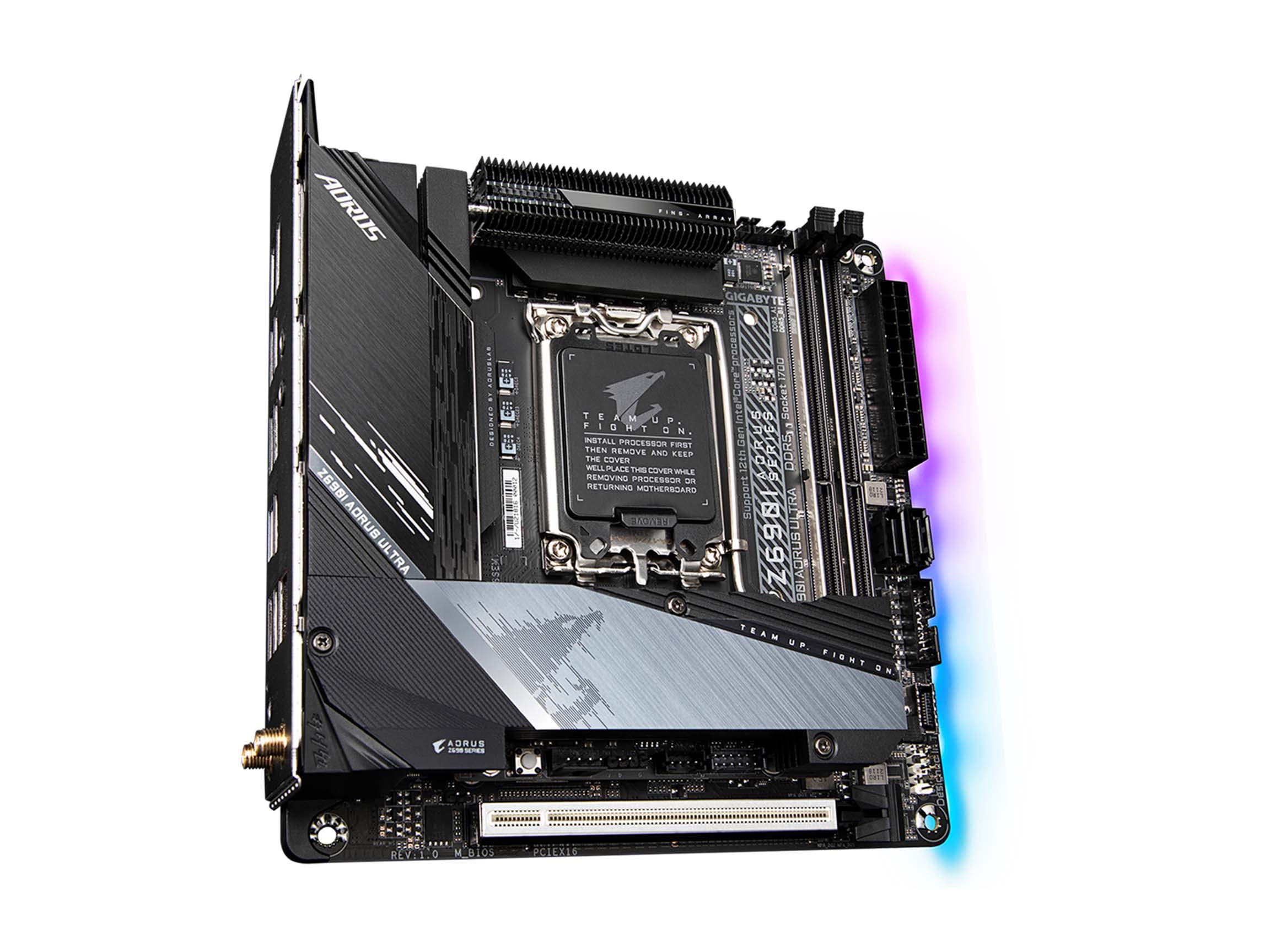 Amazon.com: GIGABYTE Z690I AORUS Ultra (LGA 1700/ Intel Z690