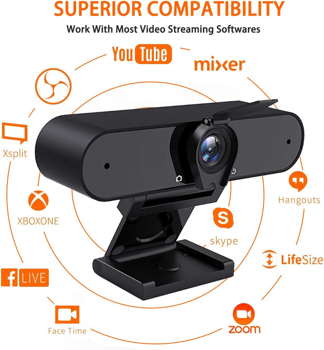 🔥 Flash Sale ANTZZON USB 1080P Web Camera: Webcam with Microphone & HD Computer Privacy Cover Cam for Desktop Laptop Streaming | Video Conference Compatible – Zoom | Skype | Facetime | YouTube Holiday Deals 🛒 ANTZZON USB 1080P Web Camera: Webcam with Microphone & HD Computer Privacy Cover Cam for Desktop Laptop Streaming | Video Conference Compatible – Zoom | Skype | Facetime | YouTube