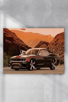 Postermanya pster7354 Muscle Car Poster 50x70cm