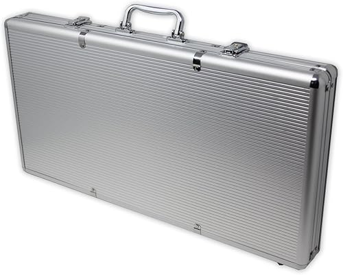 Miniatura 2 de Da Vinci  Estuche de fichas de póker de aluminio, elige entre 5tamaños