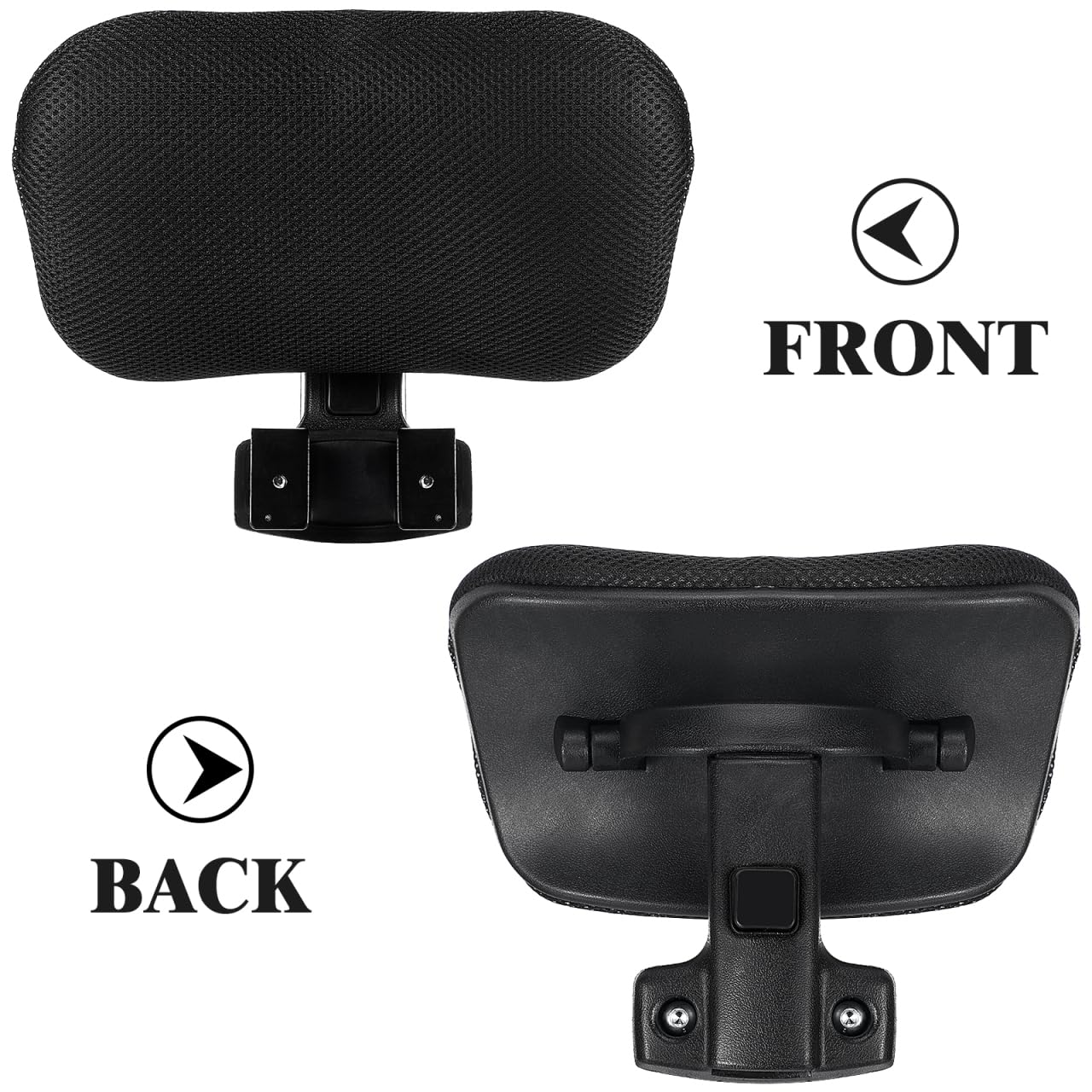Cabilock Poggiatesta regolabile per sedia da ufficio con supporto per collo e cuscino ergonomico per sedia da computer accessorio rimovibile per comfort in ufficio e casa